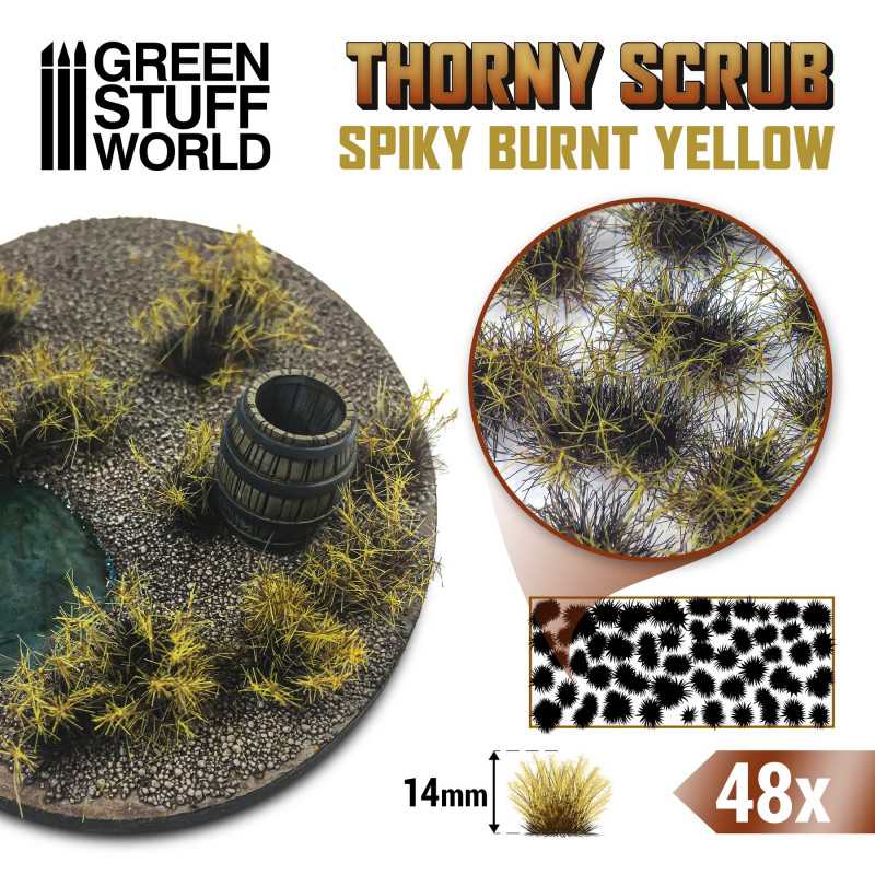 Thorny Scrubs - Burnt Yellow x48