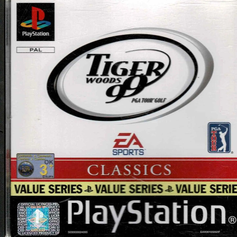 Tiger Woods 99 PGA Tour Golf - ZZGames.dk