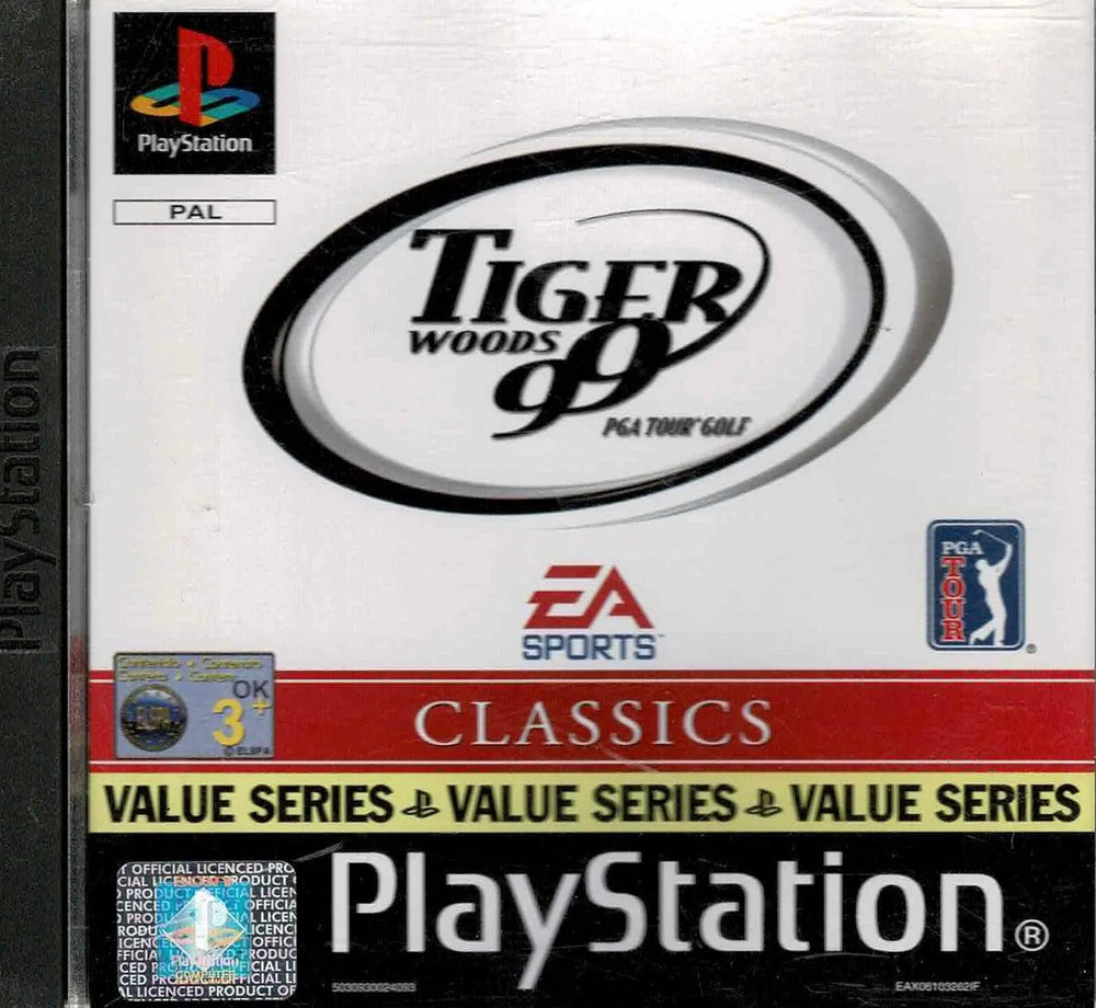 Tiger Woods 99 PGA Tour Golf - ZZGames.dk