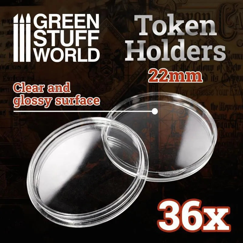 Token Holders 22mm x36 - ZZGames.dk