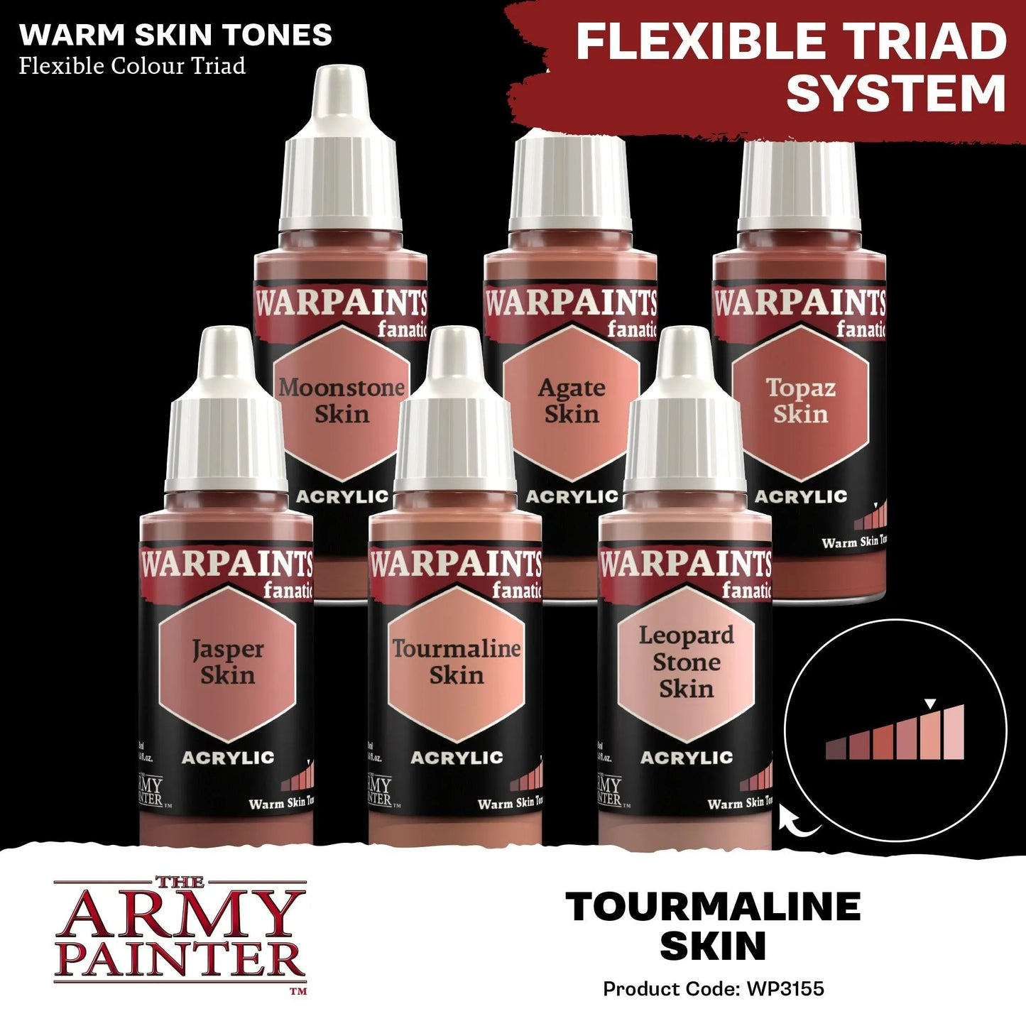 Tourmaline Skin (Warpaints Fanatic Acrylics) - ZZGames.dk