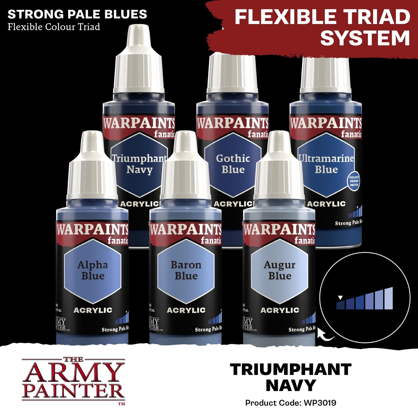 Triumphant Navy (Warpaints Fanatic Acrylics) - ZZGames.dk