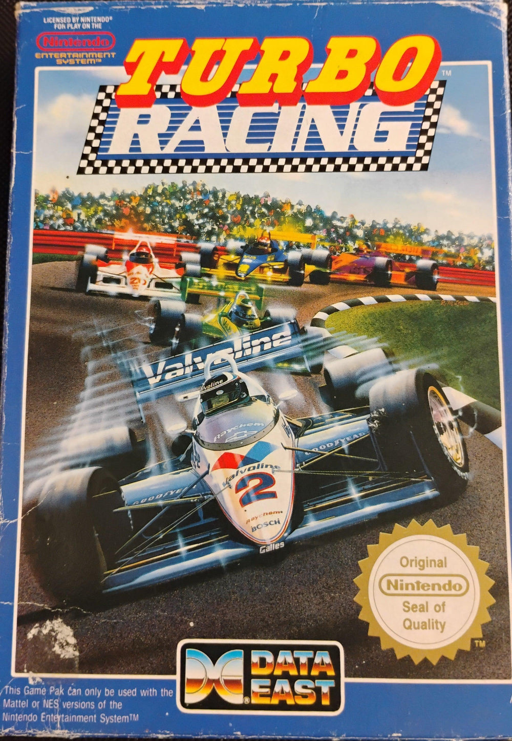 Turbo Racing i æske (UKV) (Slidt æske) - ZZGames.dk