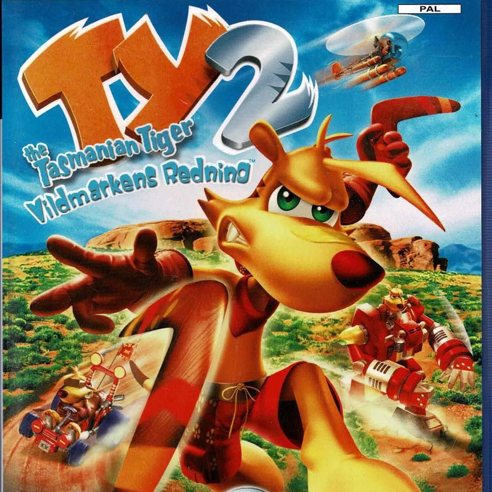 TY The Tasmanian Tiger 2: Vildmarkens Redning - ZZGames.dk