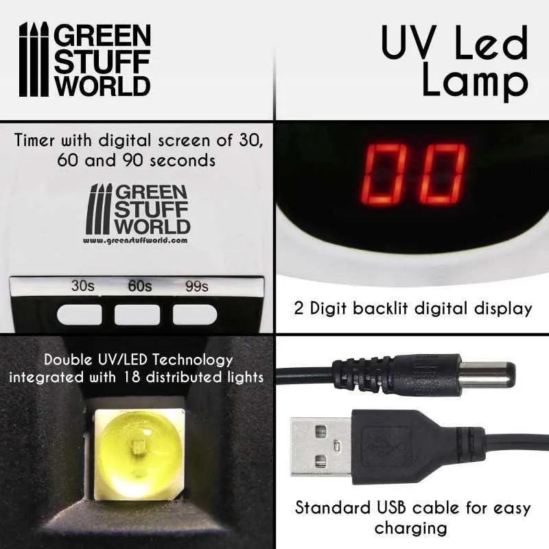 
                  
                    Ultraviolet LED Lamp - ZZGames.dk
                  
                