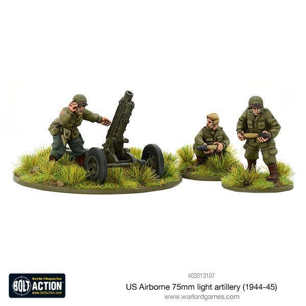 US Airborne 75mm Light Artillery (1944-45) - ZZGames.dk