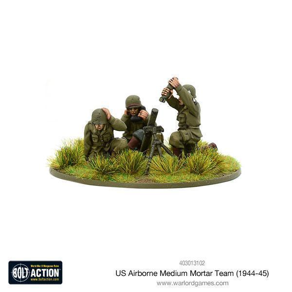 US Airborne Medium Mortar team (1944-45) - ZZGames.dk