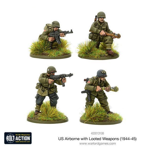 US Airborne with Looted German Weapons (1944-45) - ZZGames.dk