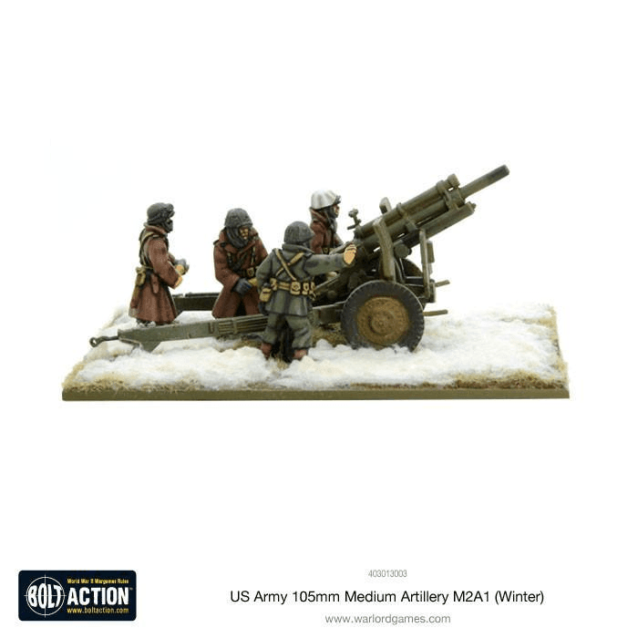 US Army 105mm Medium Artillery M2A1 (Winter) - ZZGames.dk