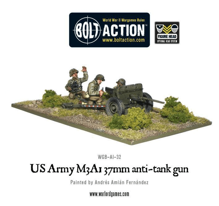 US Army 37mm Anti-Tank Team - ZZGames.dk