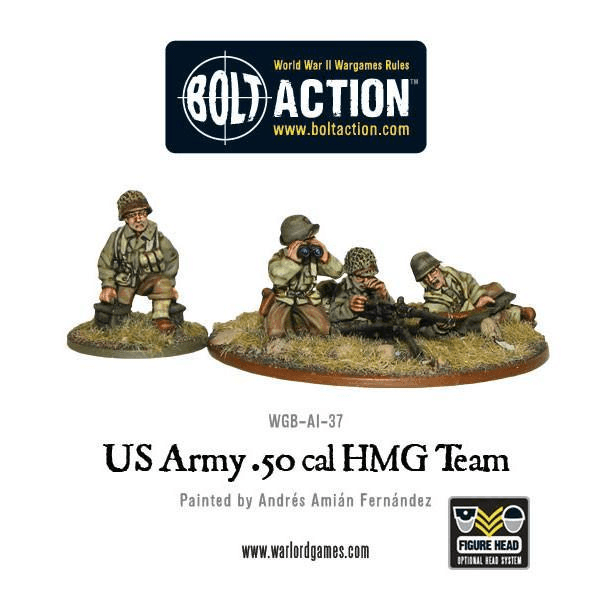 US Army 50 Cal HMG Team - ZZGames.dk