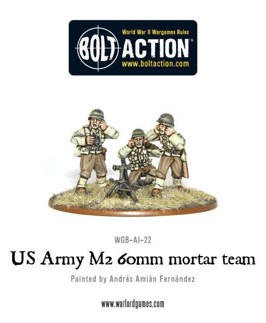 US Army 60mm mortar team - ZZGames.dk