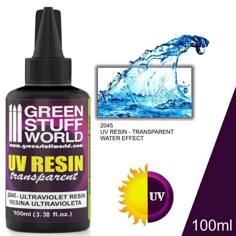 UV Resin, Water Effect -  100ml - ZZGames.dk