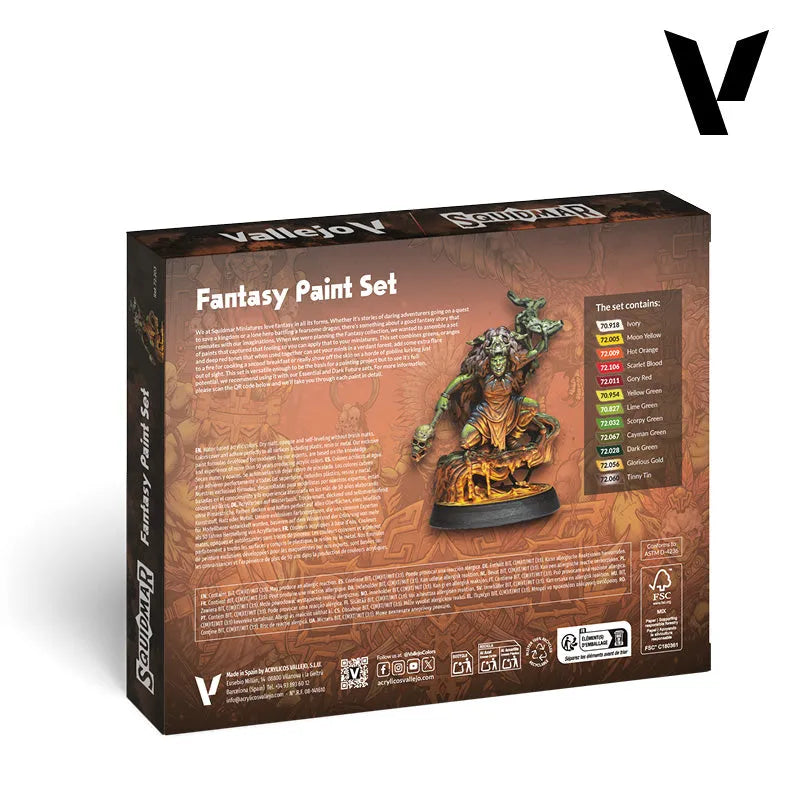 
                  
                    Fantasy Paint Set by Squidmar Miniatures
                  
                