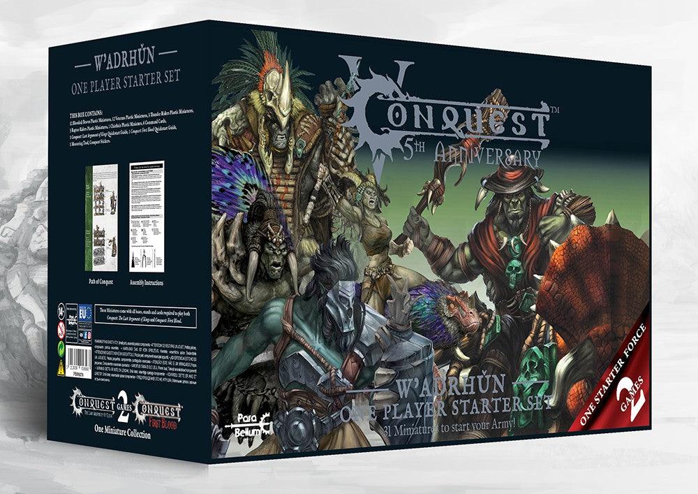 W'adrhûn: 5th Anniversary Supercharged Starter Set - ZZGames.dk