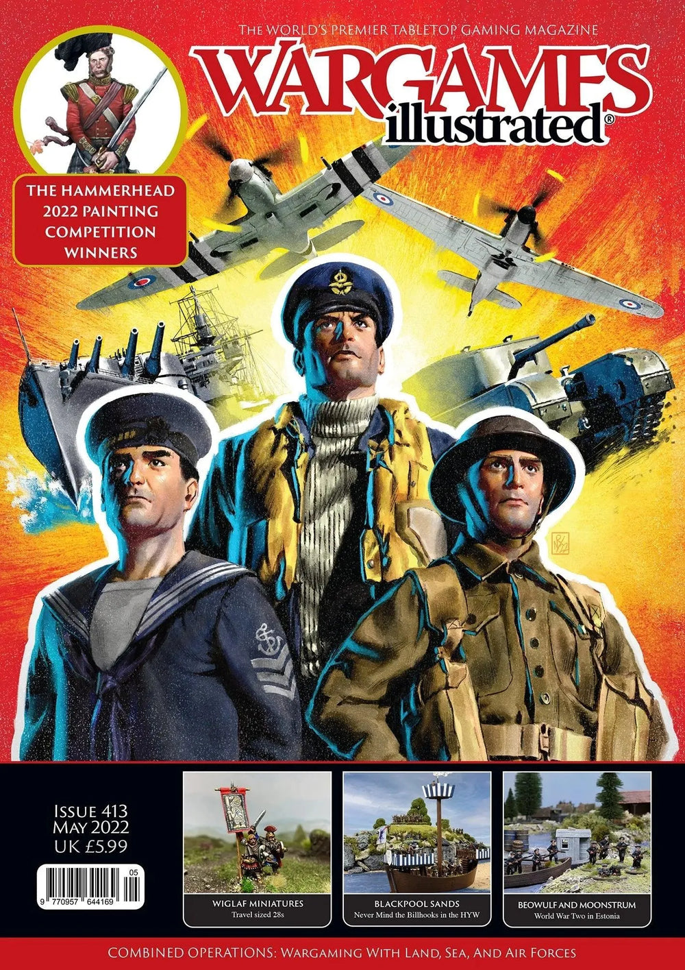 Wargames Illustrated WI413 May 2022 Edition - ZZGames.dk