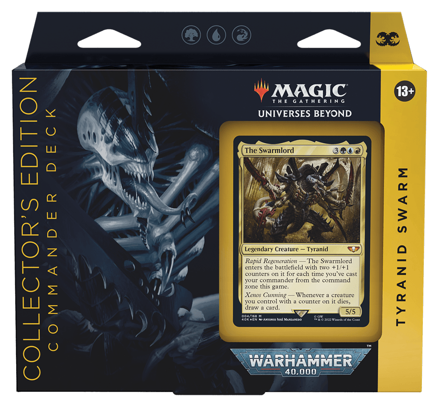 Warhammer 40,000 Commander Deck - Tyranid Swarm Collector's Edition - ZZGames.dk