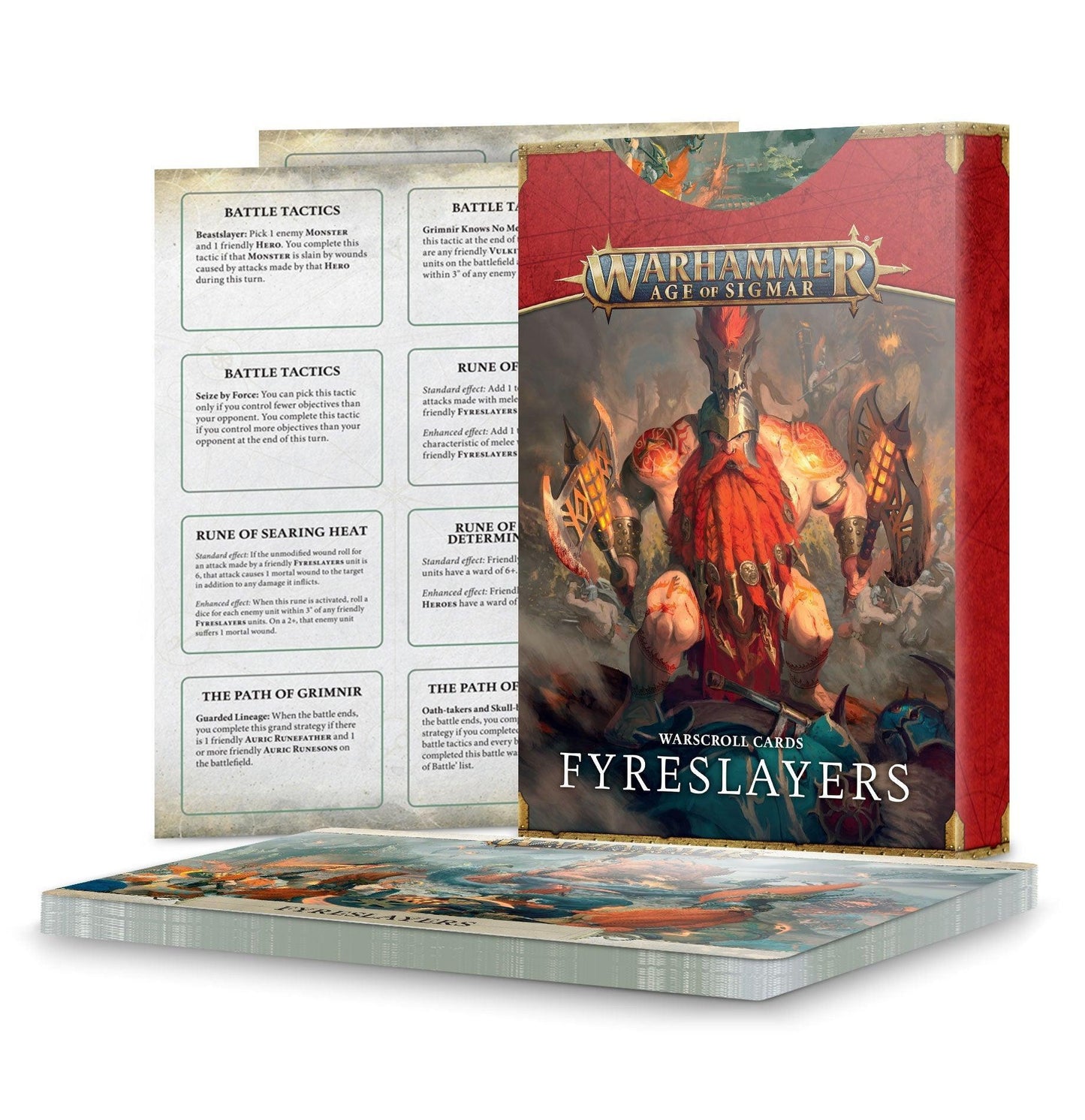 WARSCROLL CARDS: FYRESLAYERS (2022) - ZZGames.dk