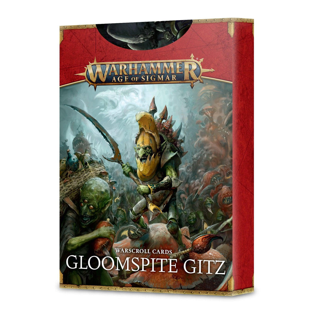 WARSCROLL CARDS: GLOOMSPITE GITZ - ZZGames.dk