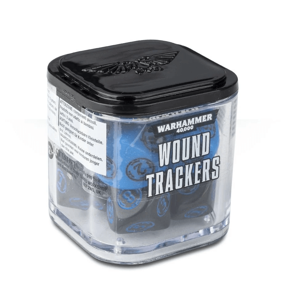 WOUND TRACKERS - BLUE/BLACK - ZZGames.dk