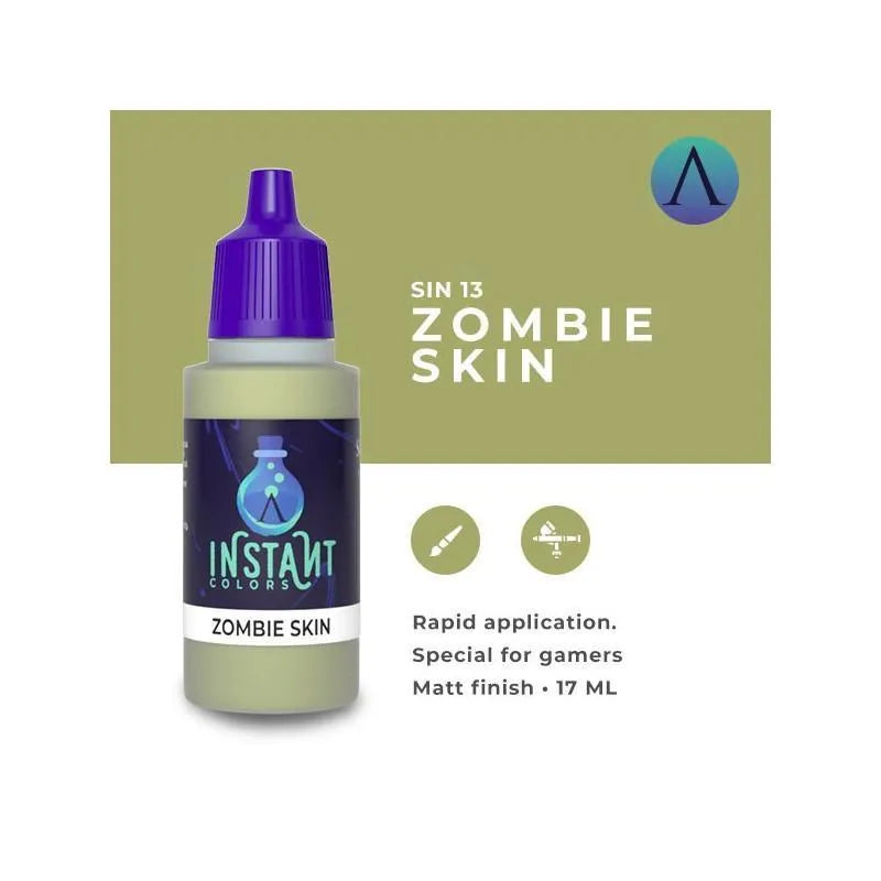 Zombie Skin (Instant Color) - ZZGames.dk