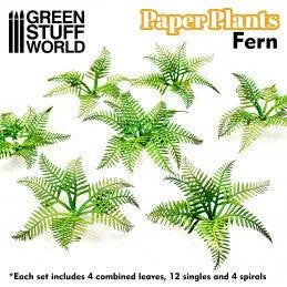 PAPER PLANTS - FERN - ZZGames.dk